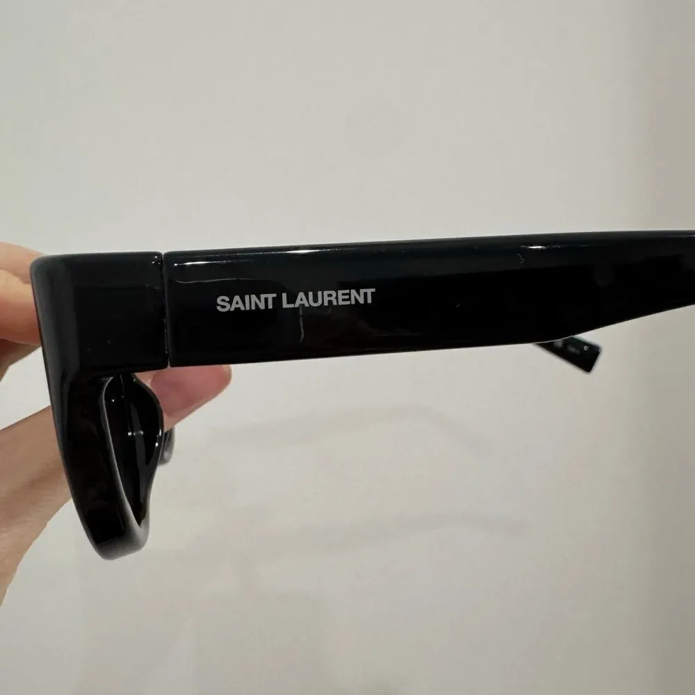 SAINT LAURENT Script Cat Eye Sunglasses, 53mm